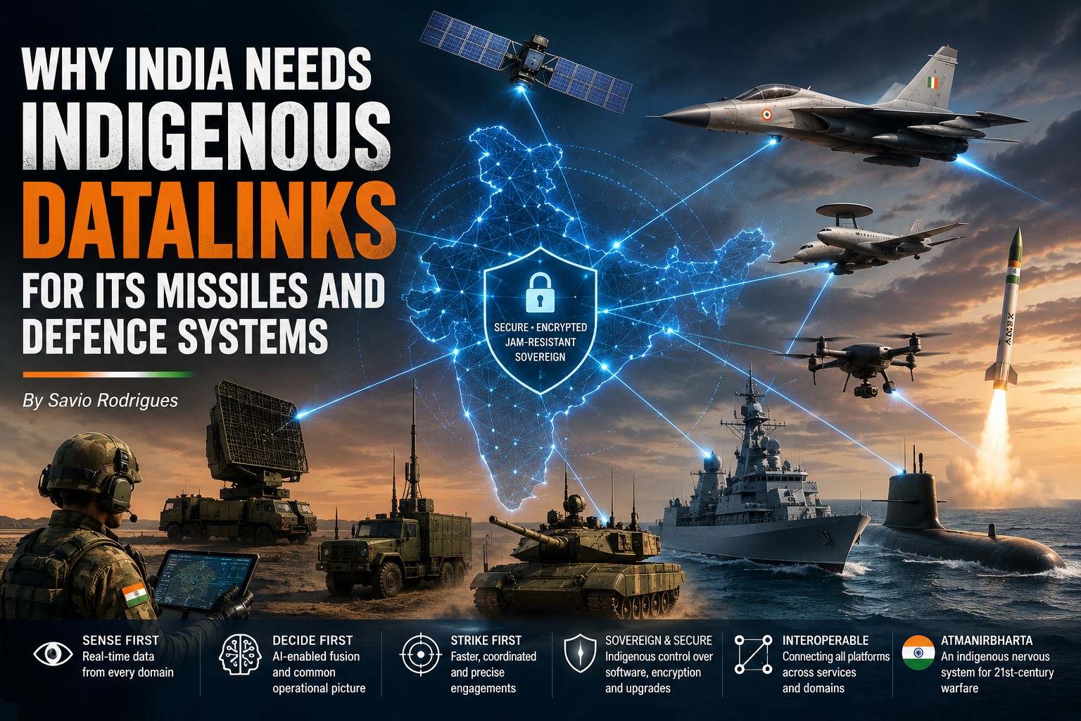 Why India Needs Indigenous Datalinks for Its Missiles and Defence Systems
